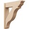 Ekena Millwork 7 1/2-in W x 28-in D x 32-in H Funston Trad Rough Cedar Woodgrain TimberThane Outlooker, Primed Tan OUTUR075X28X32FST04RCPR - alternate 1